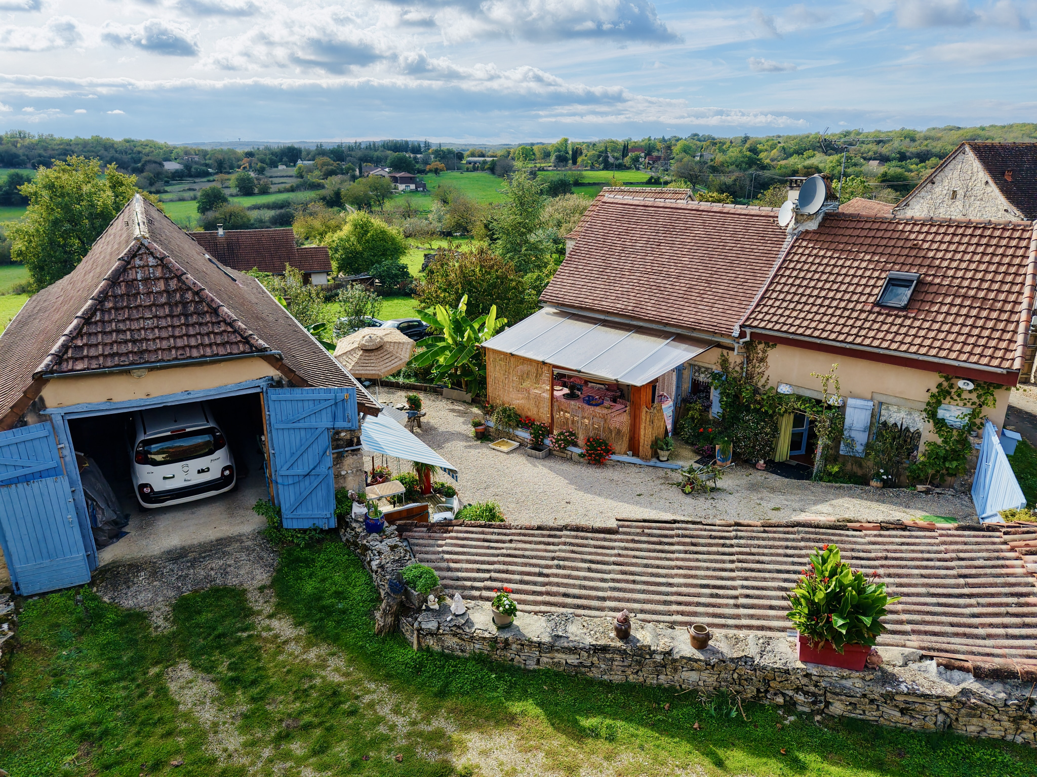 Authentique Quercynoise avec grange - Puyjourdes